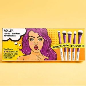 Vera Mona instructional eye brush kit